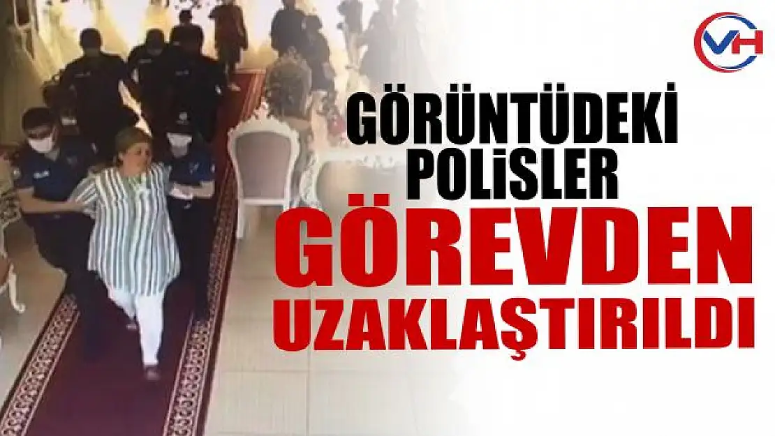 Kadına ters kelepçe takan polisler açığa alındı!