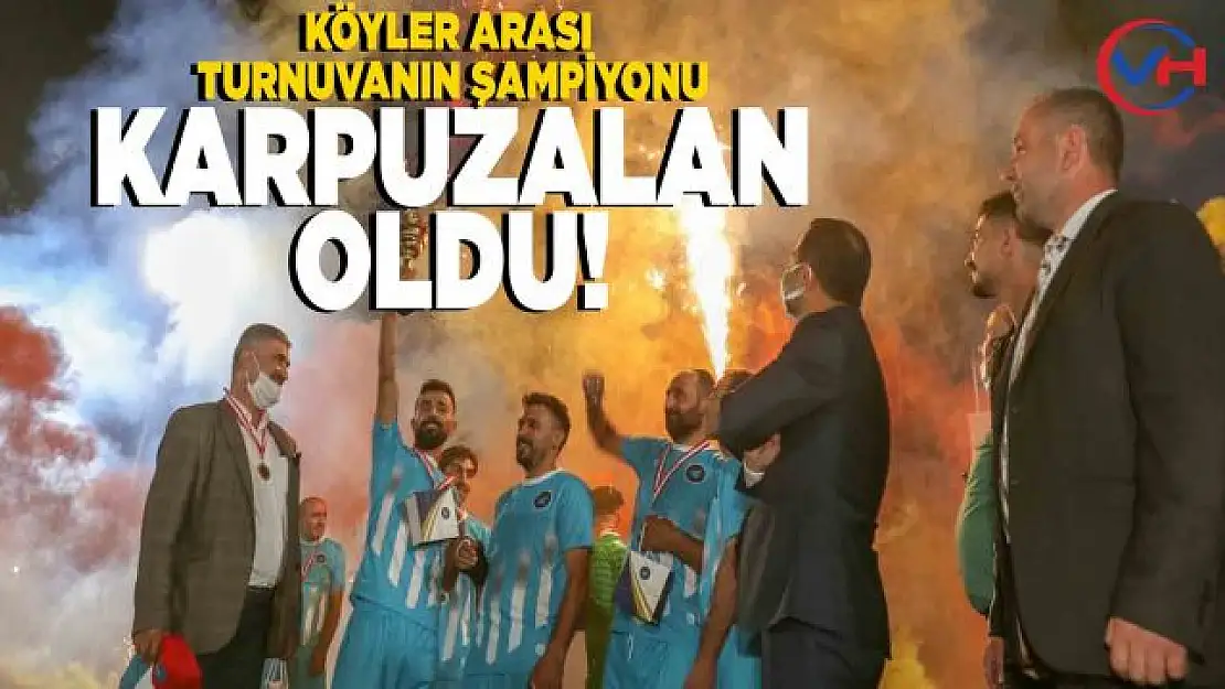 İpekyolu'nda köyler arası futbol turnuvası tamamlandı