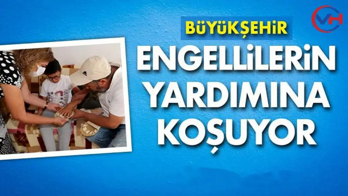 Büyükşehir, Engellilerin Yardımına Koşuyor