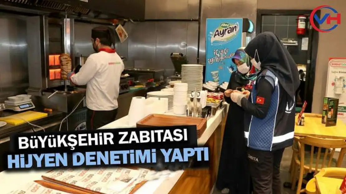 Van Büyükşehir Zabıtası Hijyen Denetimi Yaptı