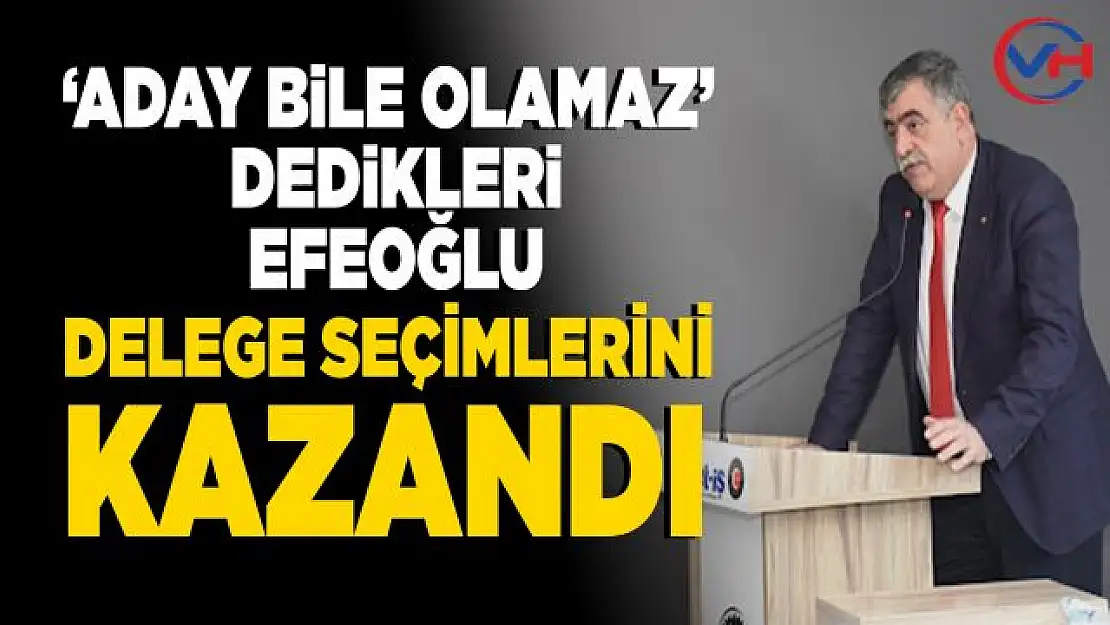 Efeoğlu, Hizmet-İş Sendikası Başkanlığına yeniden göz kırptı