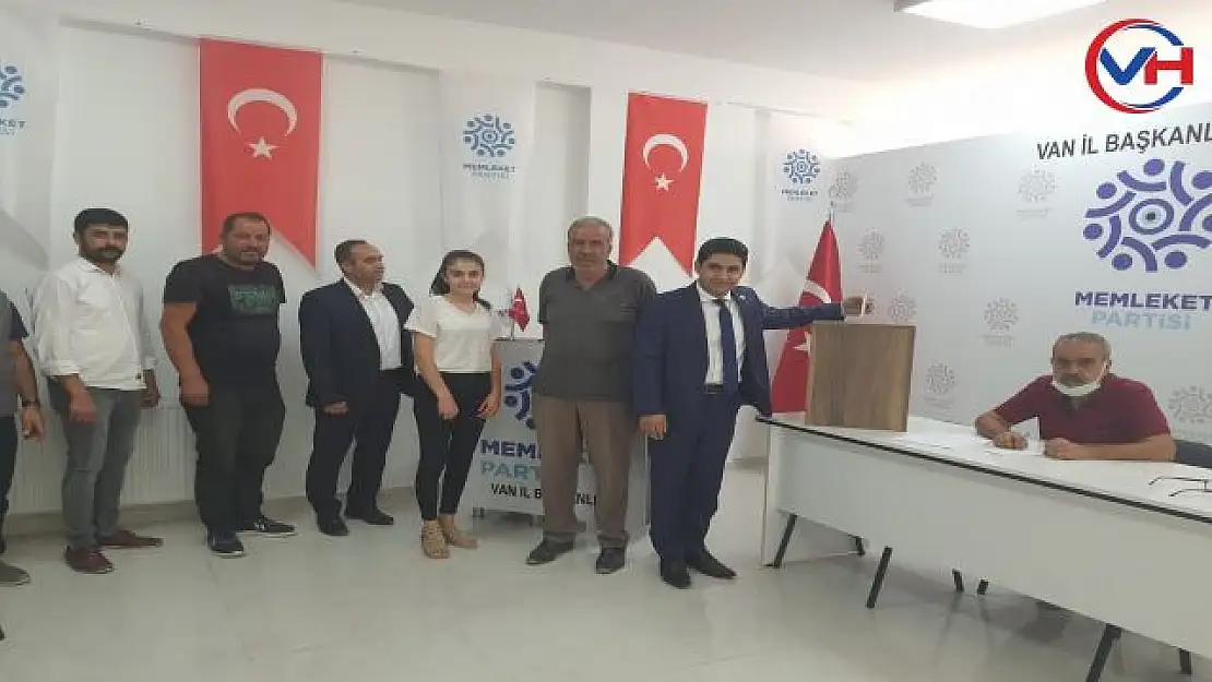 Van Memleket Partisi, Genel Başkanı için sandık başına gitti