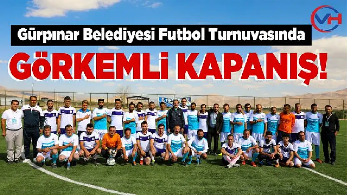 Gürpınar Belediyesi Futbol Turnuvası Sona Erdi