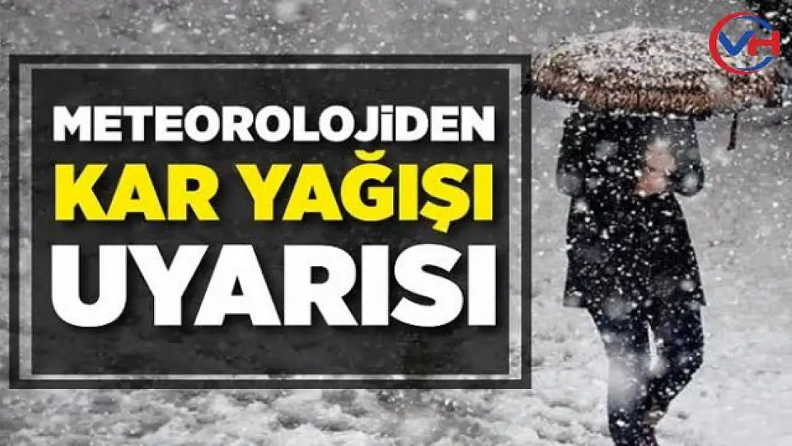 Meteorolojiden Van için kar yağışı uyarısı