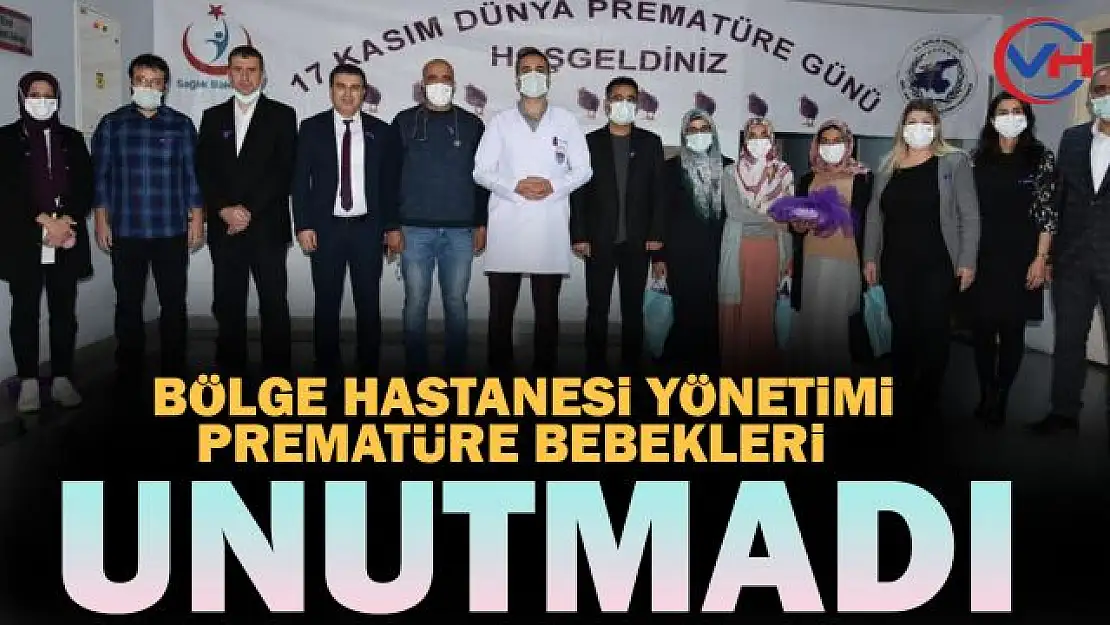 Van Bölge Hastanesi'nde Prematüre Bebekler için etkinlik düzenlendi