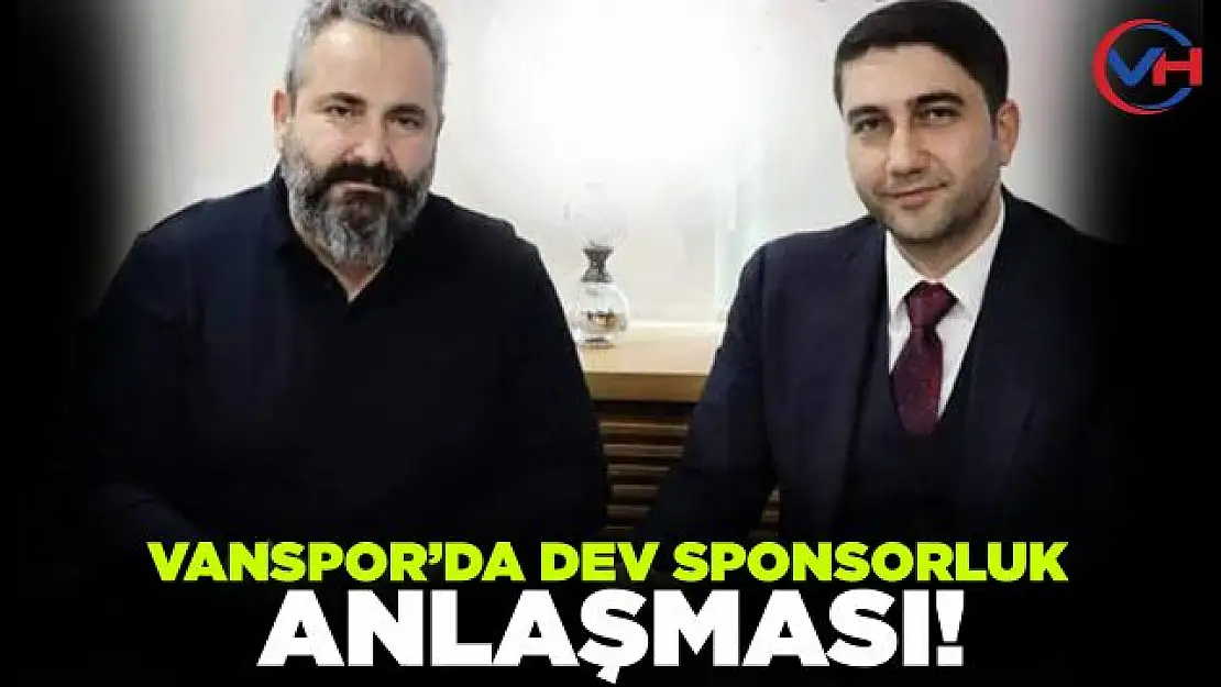 Vanspor'da dev sponsorluk anlaşması