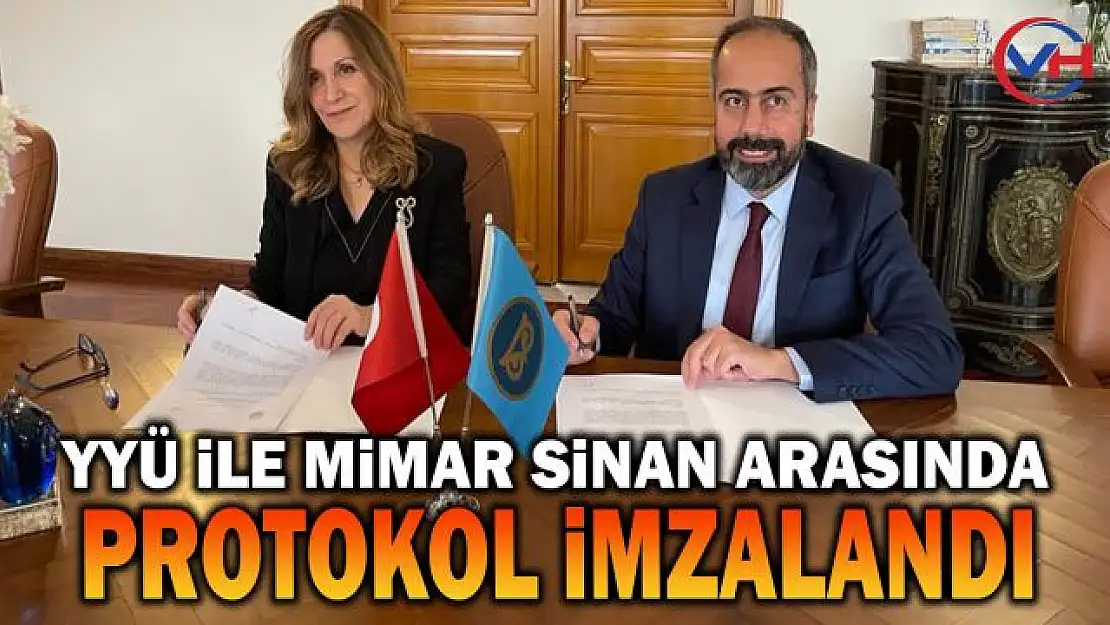 YYÜ ile Mimar Sinan Güzel Sanatlar Üniversitesi Arasında Protokol İmzalandı