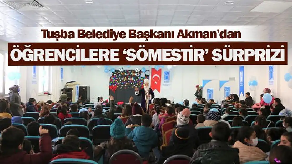 Başkan Akman'dan öğrencilere 'sömestir' sürprizi