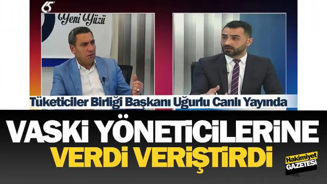 Başkan Uğurlu, 'Tüketicilerin VASKİ'ye karşı haklarını aramalarını istiyoruz'