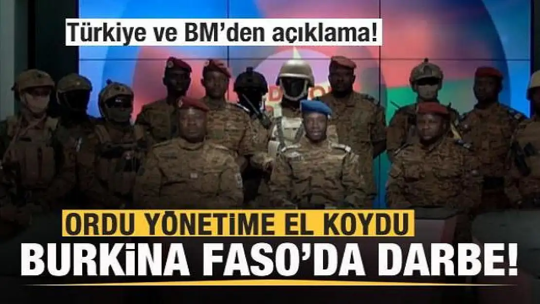 Burkina Faso'da asker yönetime el koydu