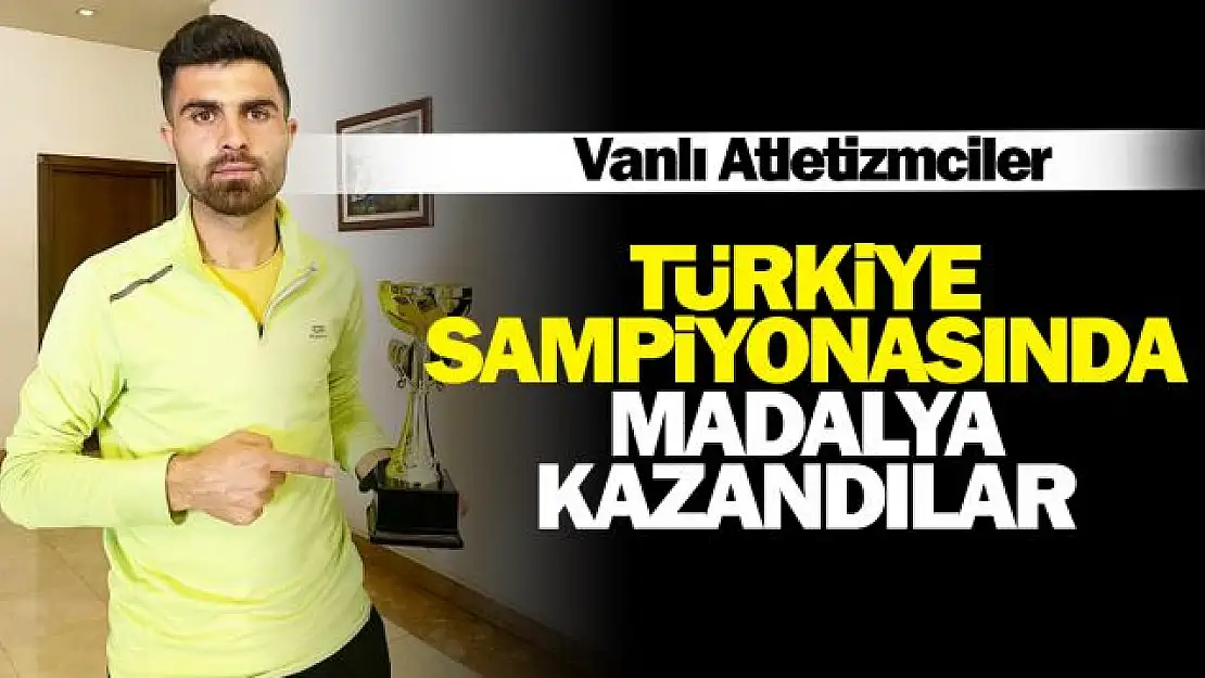 Vanlı Atletler Uluslararası maratonda madalyayla döndüler!