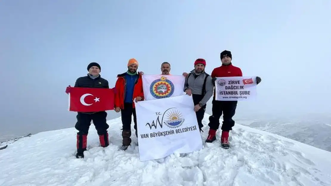 BÜYÜKŞEHİR BELEDİYESİ DAĞCILIK TUTKUNLARINI VAN'DA BULUŞTURUYOR