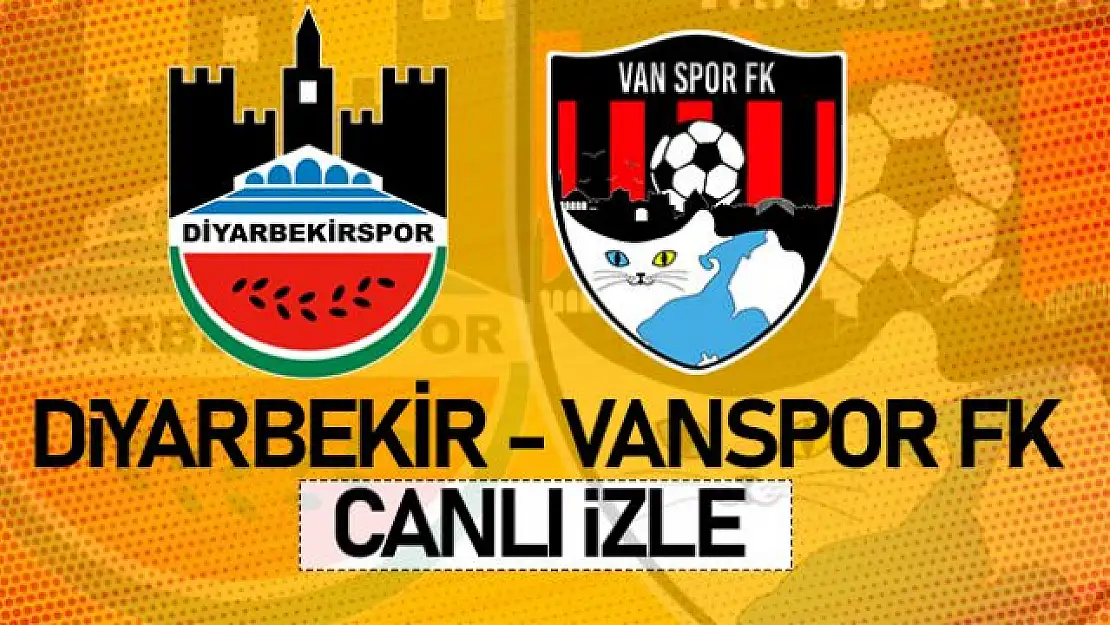 Diyarbekirspor - Vanspor maçı hangi kanalda? Maçı canlı izle...