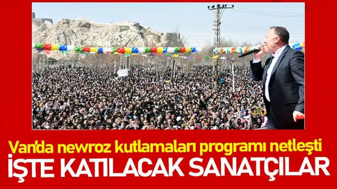 HDP'nin Van newroz programı netleşti