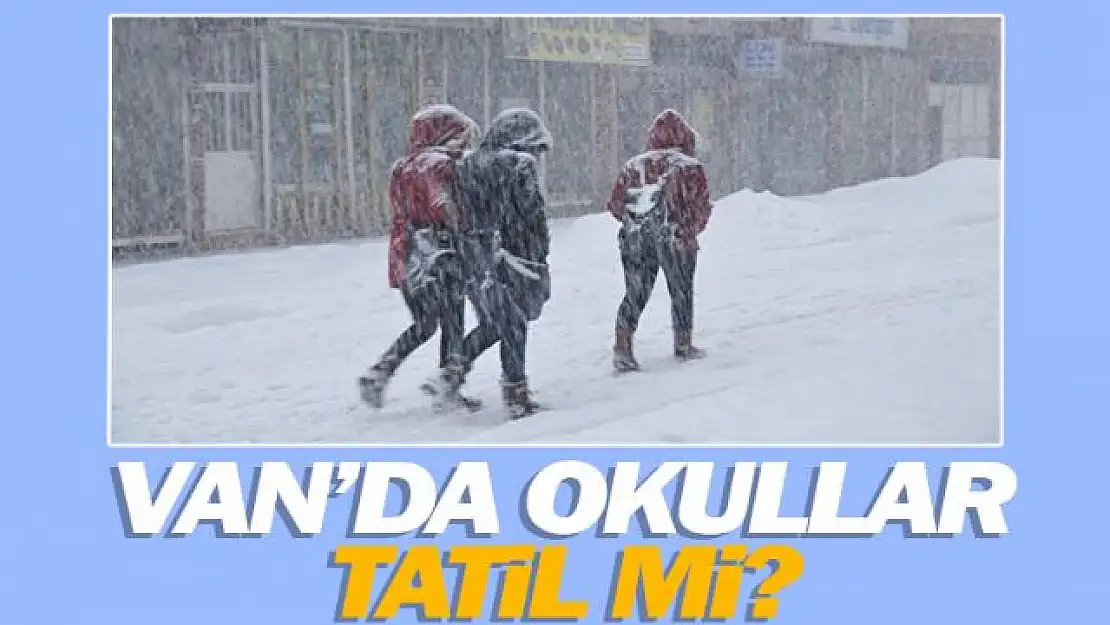 Van'da 14 Mart 2022 Pazartesi okullar tatil mi? Hangi illerde okullar tatil?