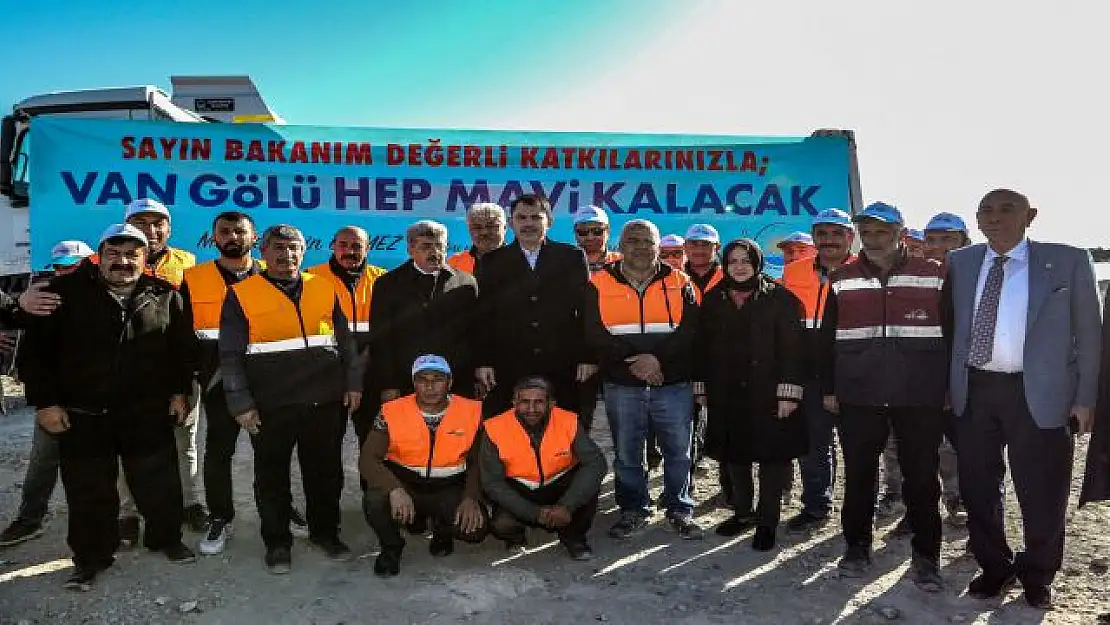 BAKAN KURUM, VAN GÖLÜ'NDE ÖZEL ÇEVRE KORUMASININ İLAN EDİLECEĞİNİ AÇIKLADI