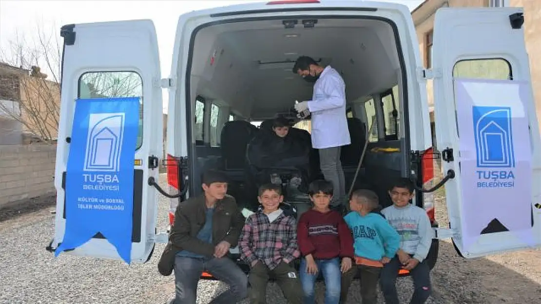 Tuşba Belediyesi'nden 'Mobil Kuaförlük' hizmeti!