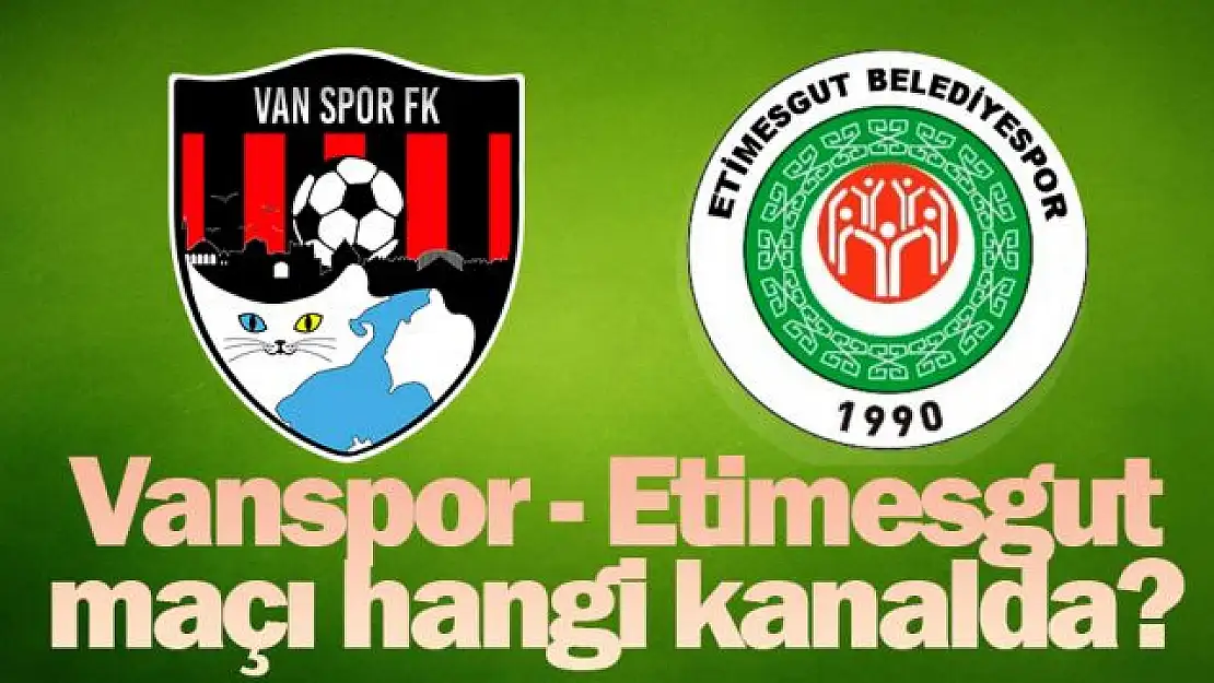 Vanspor - Etimesgut Belediyespor maçı hangi Kanalda? Canlı izle