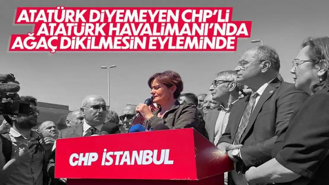 CHP Atatürk Havalimanı'nda eylemde!