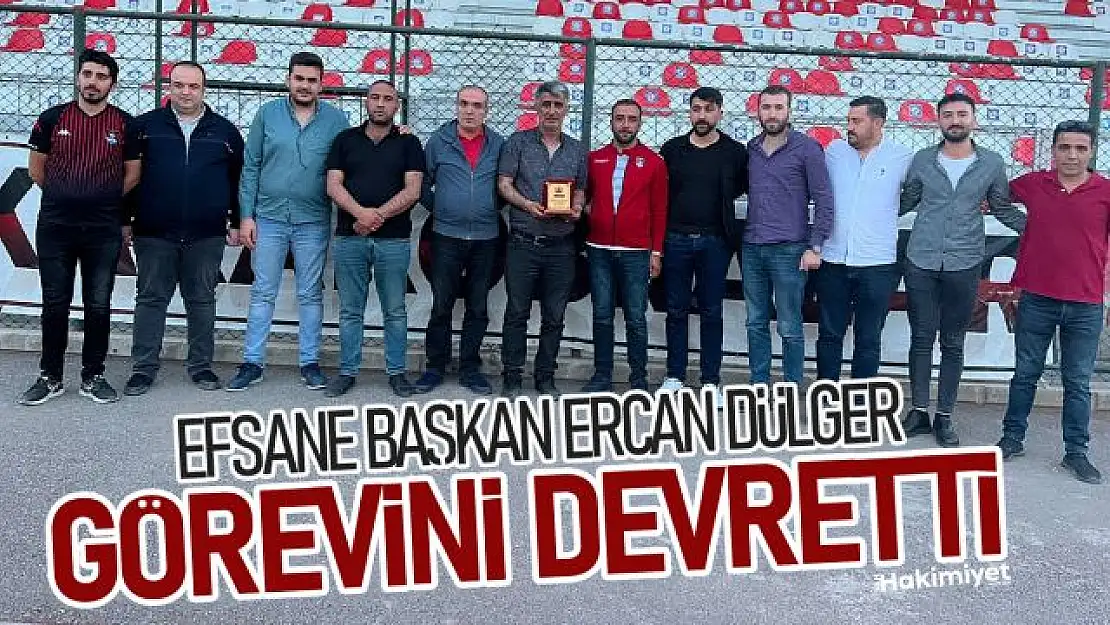 Ercan Dülger 20 yıllık koltuğunu devretti