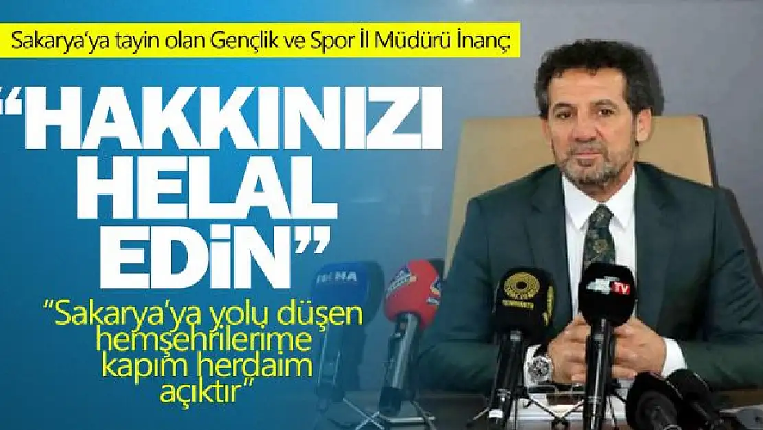 Van Gençlik ve Spor İl Müdürü Nevzat İnanç Vanlılarla helalleşti