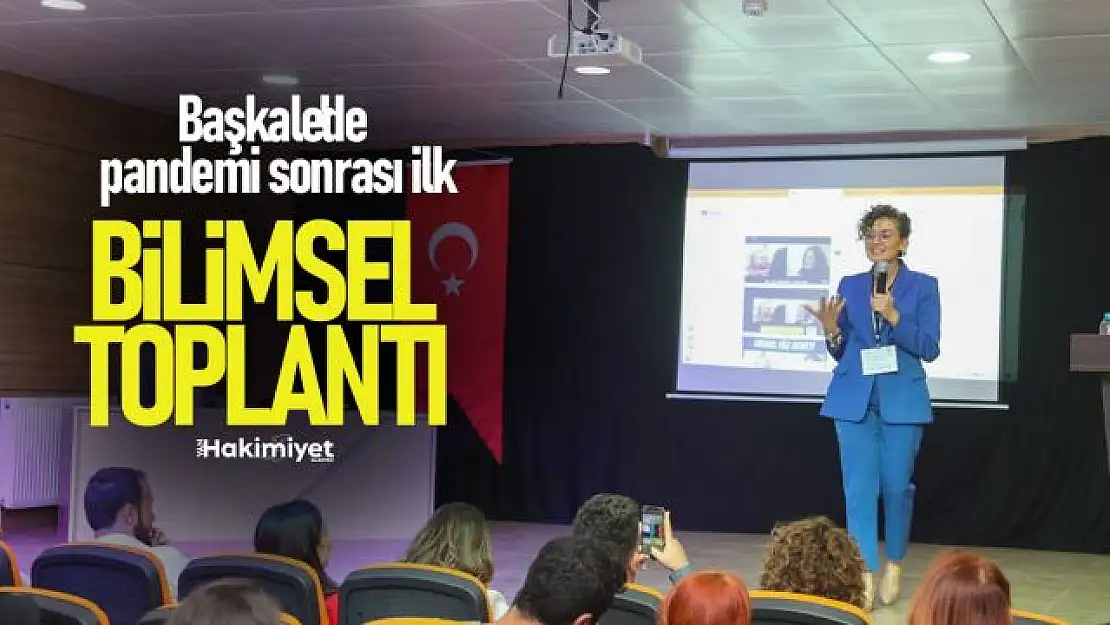 Başkale'de pandemi sonrası ilk bilimsel toplantı!