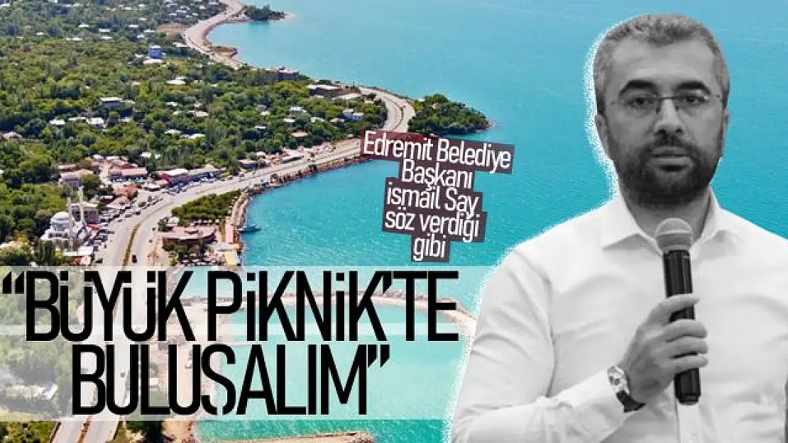 Başkan Say'dan büyük piknik etkinliğine davet