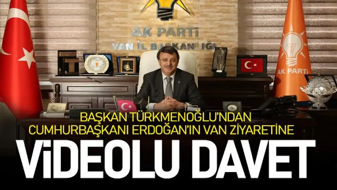 Başkan Türkmenoğlu'ndan 'Toplu Açılış' programına videolu davet!