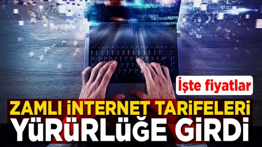 Bir zamda ev internetlerine geldi! İşte yeni fiyatlar