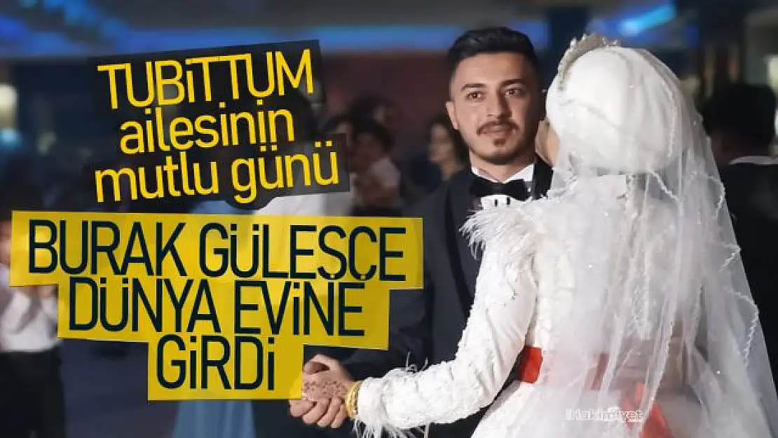 Burak Güleşçe dünya evine girdi