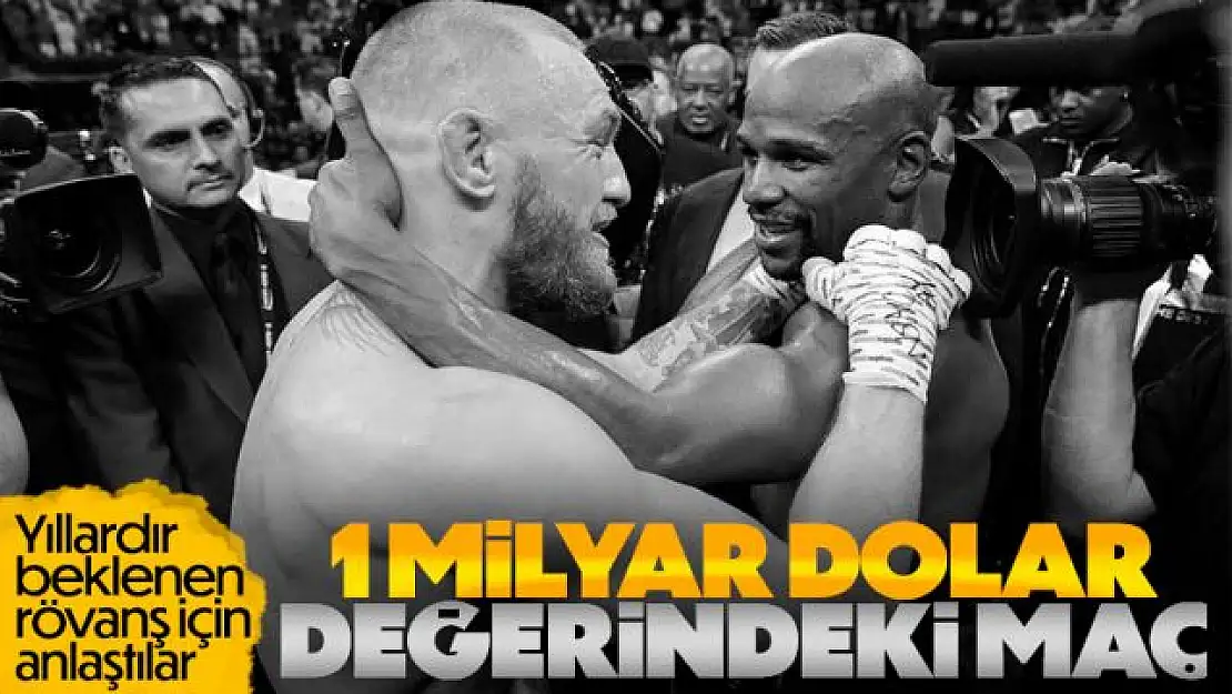 Conor McGregor ile Floyd Mayweather rövanş için anlaştı