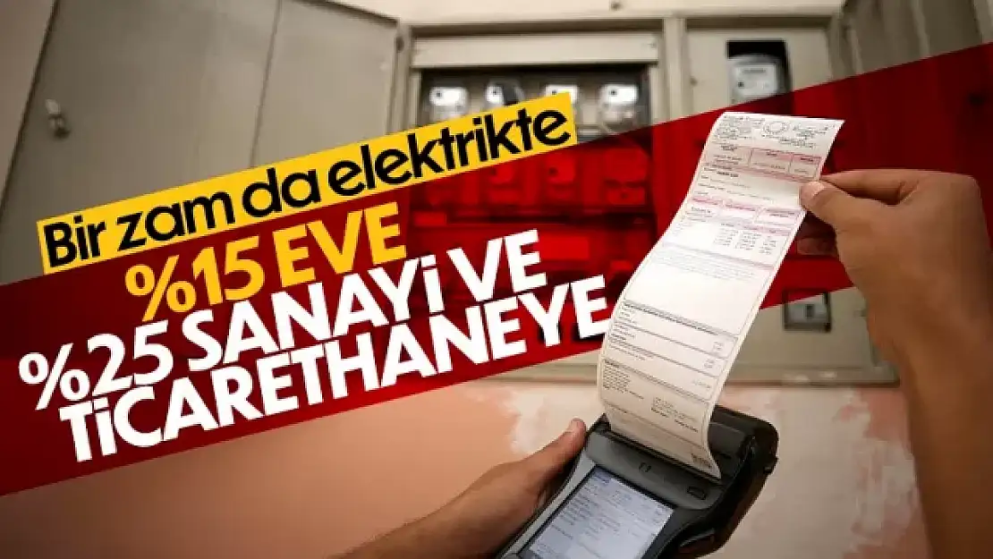 Elektrik tarifelerine Haziran zammı