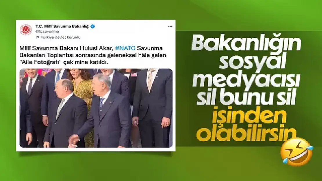 MSB'nin paylaşımındaki hata dikkatlerden kaçmadı