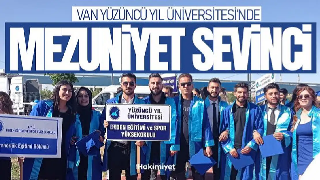 Van YYÜ'de mezuniyet töreni düzenlendi