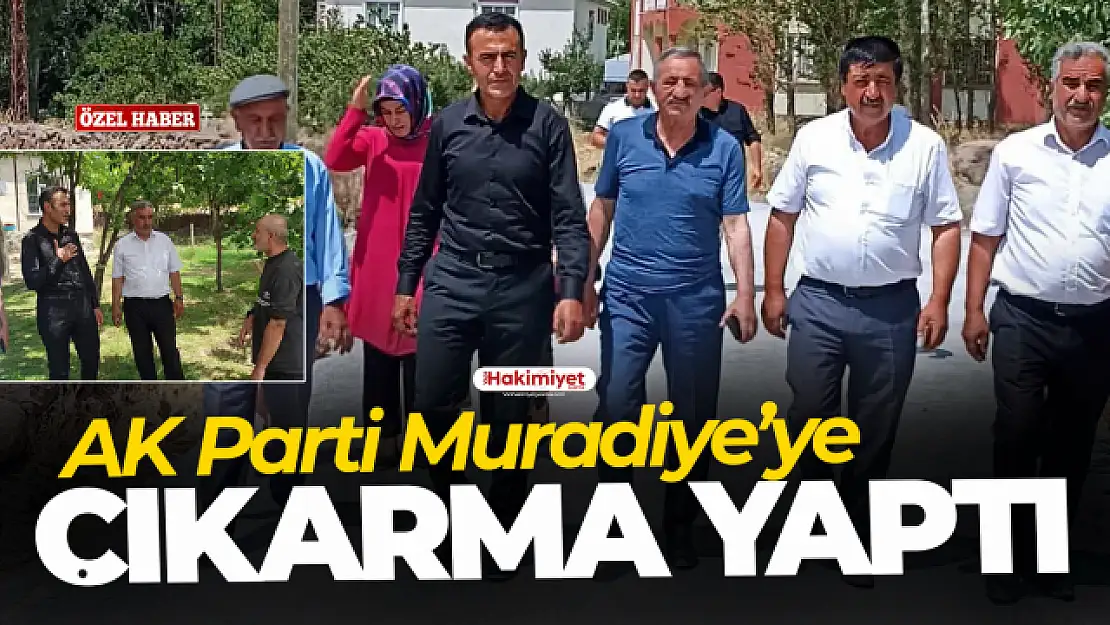 AK Parti İlçe Koordinatörü Nurullah Aslan'dan Muradiye'ye ziyaret!