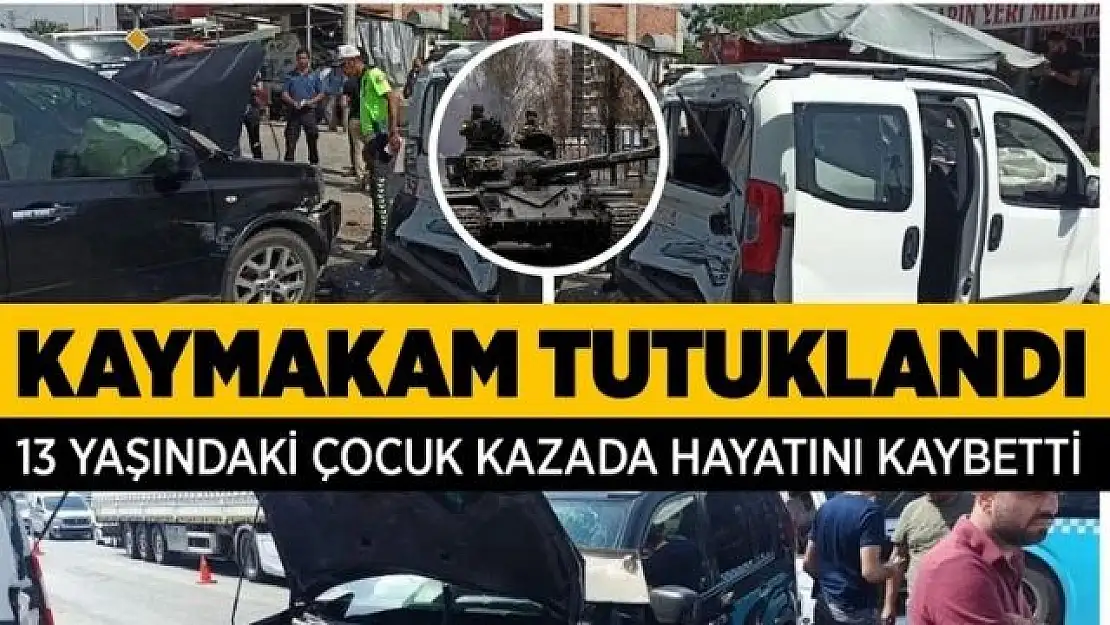 Diyarbakır'da Kaymakamı tutuklatan kaza!