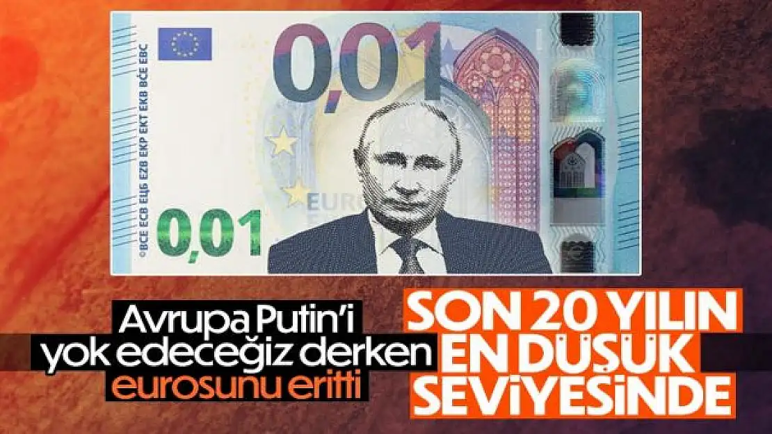 Euro/dolar 20 yılın en düşük seviyesinde