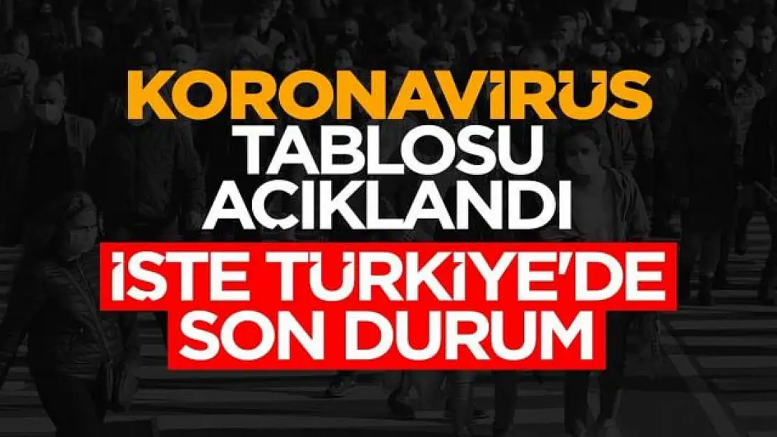 Koronavirüs haftalık tablosu açıklandı: Rakamlar korkutucu!