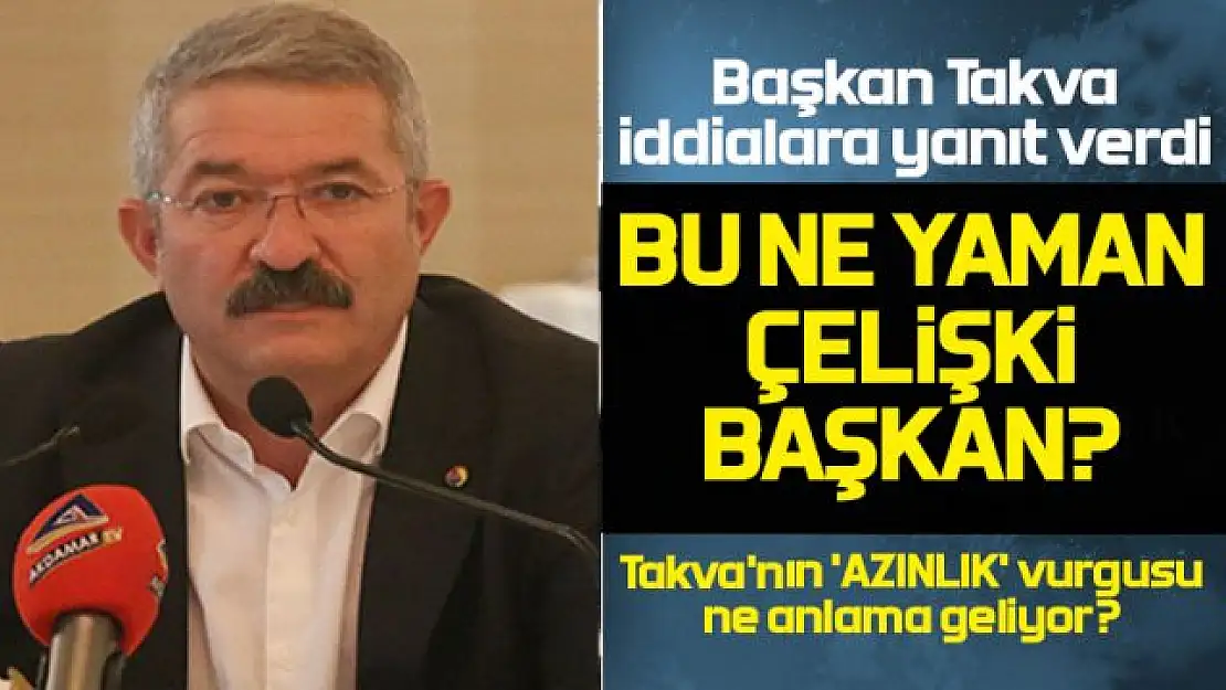 Takva, basın toplantısında iddialara yanıt verdi