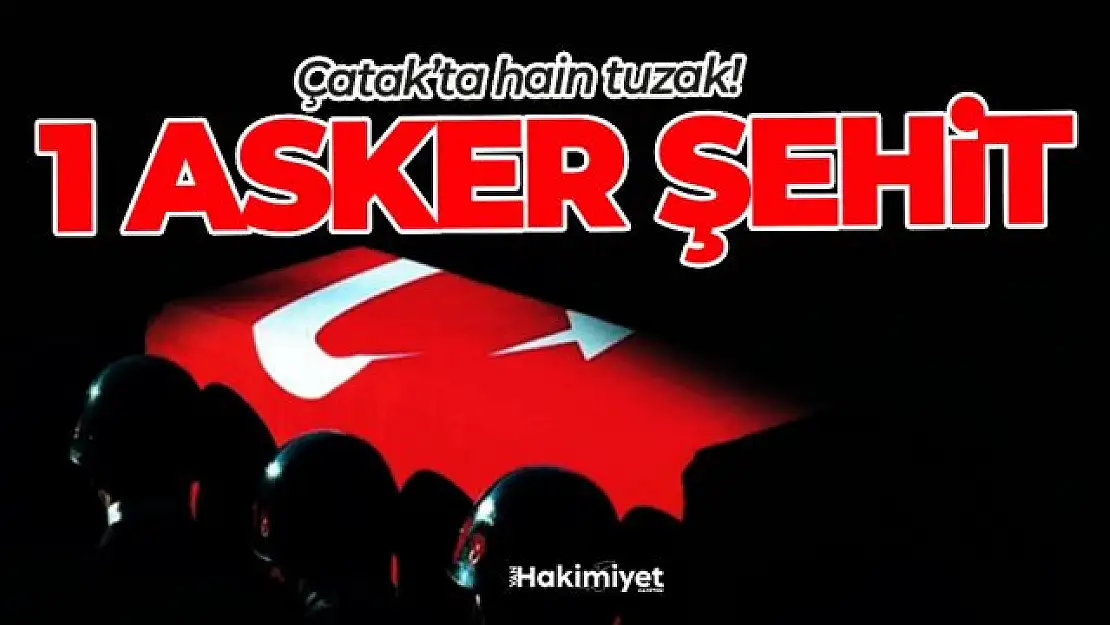 Van'da EYP patlaması sonucu 1 asker şehit oldu, 1 asker yaralandı