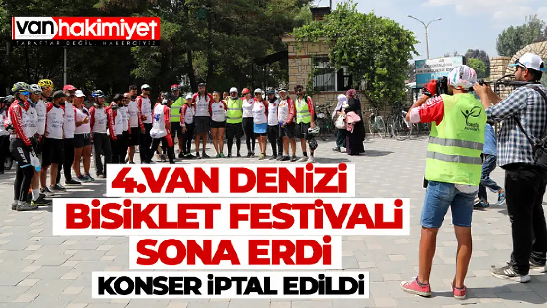 4. Van Denizi Bisiklet Festivali sona erdi