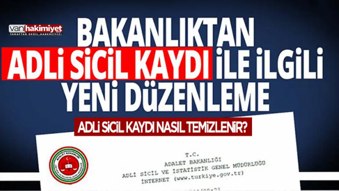 Adli sicil silme ve düzeltme e-Devlet Kapısı'nda! Adli sicil kaydı nasıl silinir?