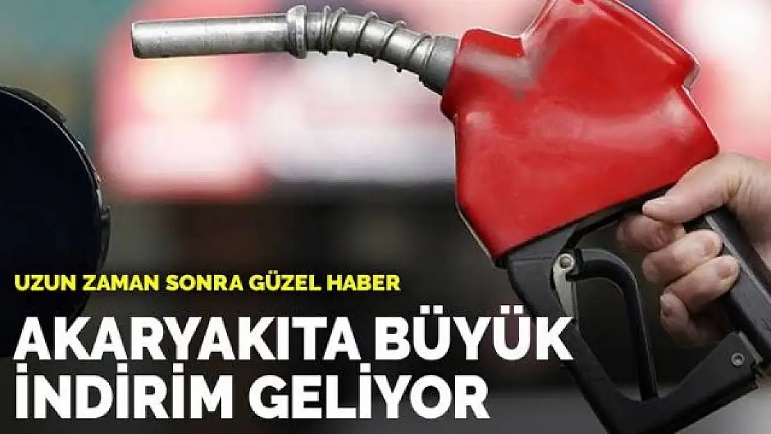 Akaryakıtta indirim rüzgarı başladı... Benzine süper indirim geliyor!