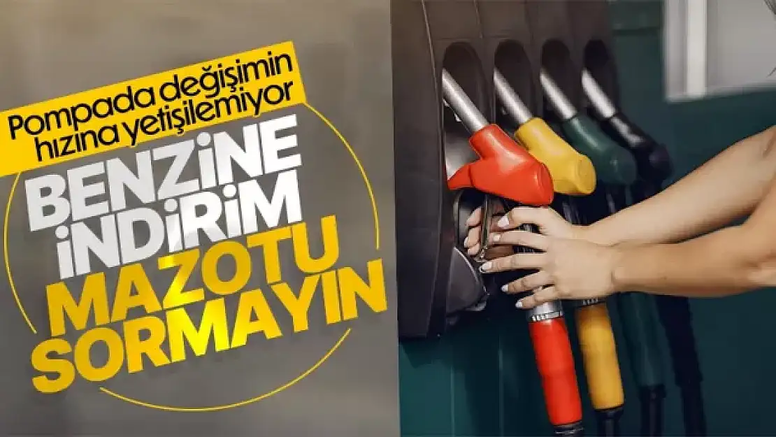 Benzine indirim, motorine zam yapılacak