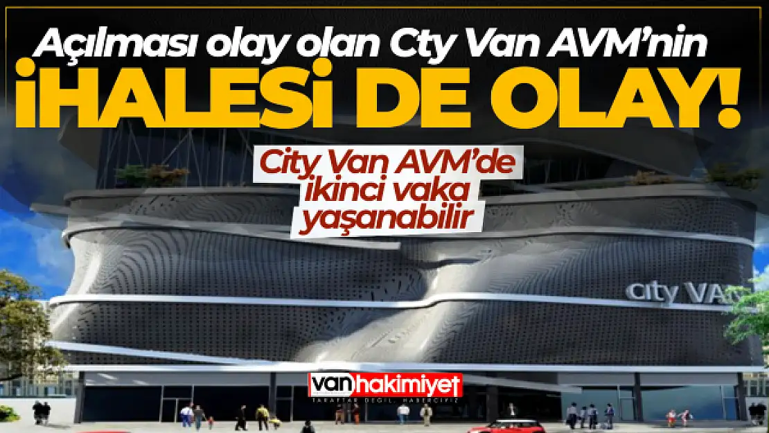 City Van AVM'de ihale bilmecesi!