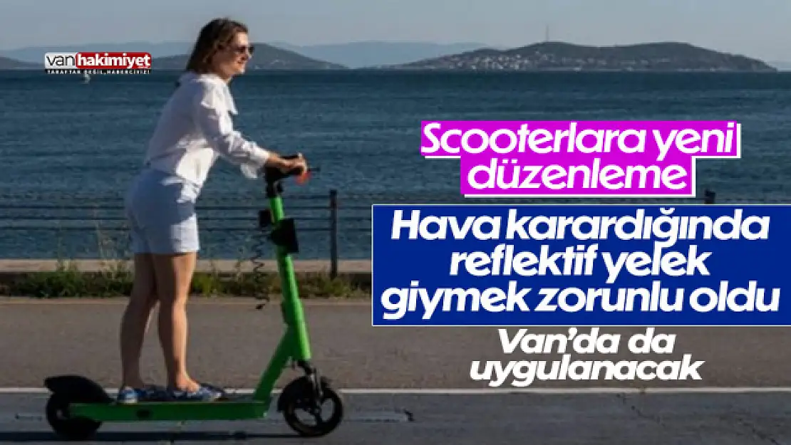 Motosiklet, bisiklet ve scooter sürücülerine reflektif yelek zorunluluğu