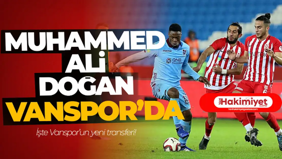 Muhammed Ali Doğan Vanspor'da!