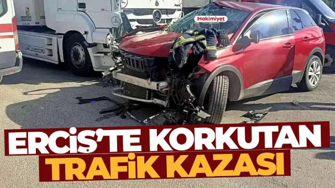 Son dakika Van Haberleri: Erciş'te trafik kazası: 4 yaralı