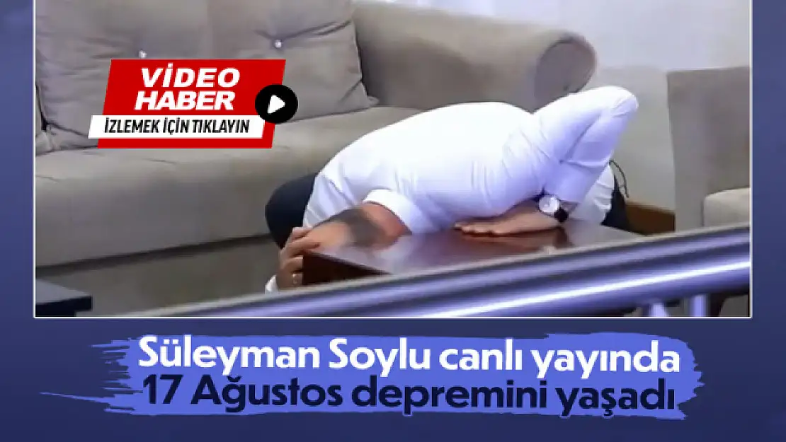 Süleyman Soylu: Türkiye, 1999 depreminden ders çıkardı