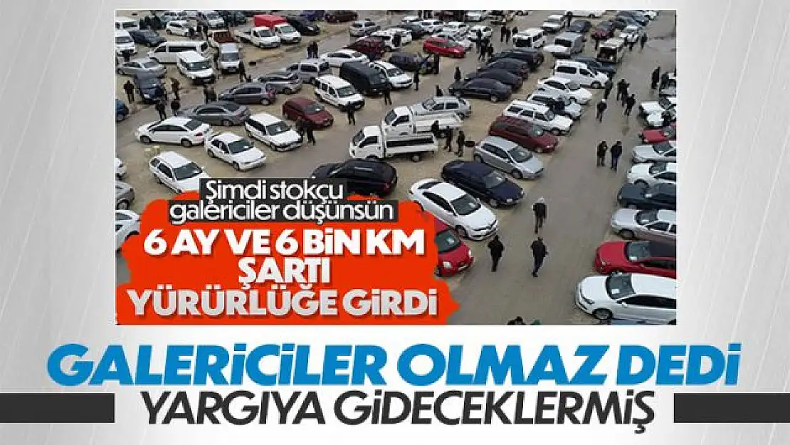 Yeni otomotiv düzenlemesinde neler var? Galericiler mahkemeye taşıyacak!